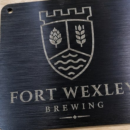 Brushed Aluminum Plaques