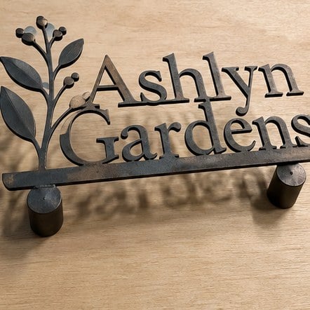 Laser-Cut Steel Signs