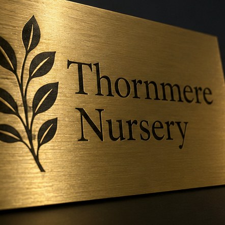 Metal signs with logo printing