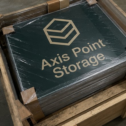Promotional custom metal signs with company logo