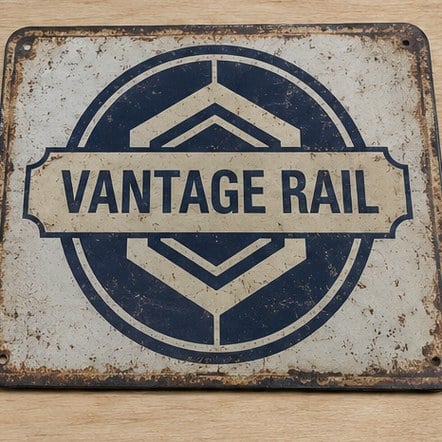 Vintage Metal Bar Signs